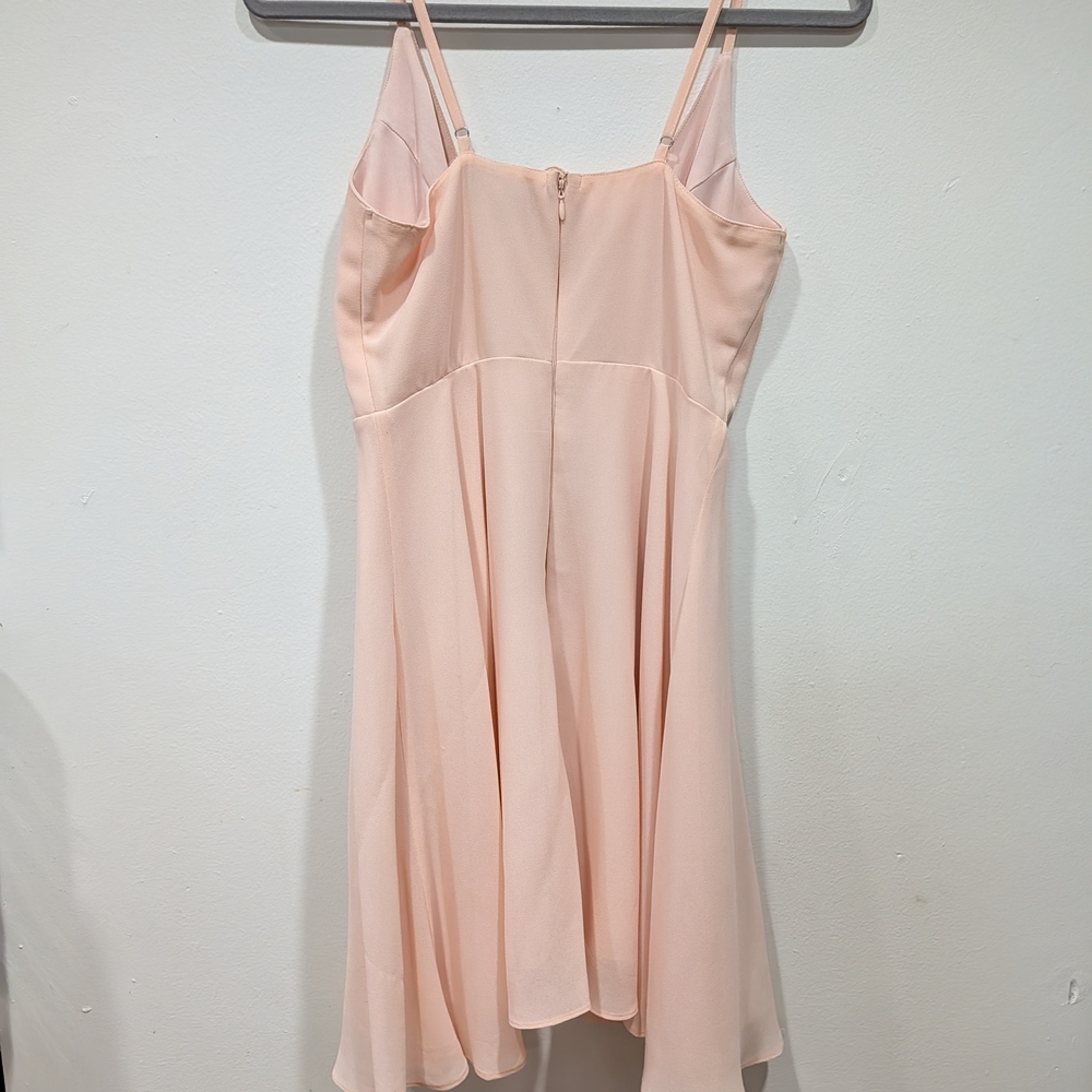 Lulu One and Only Blush Pink Lace Skater Dress Small - Picture 10 of 12